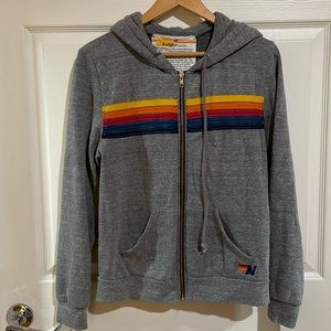Aviator Nation - 5 Stripe Hoodie - Size M